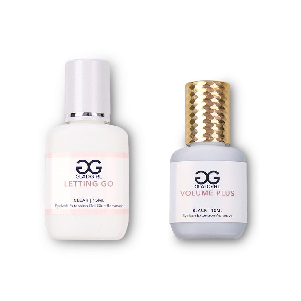 Volume Plus Eyelash Extension Glue + Remover/Primer Combo