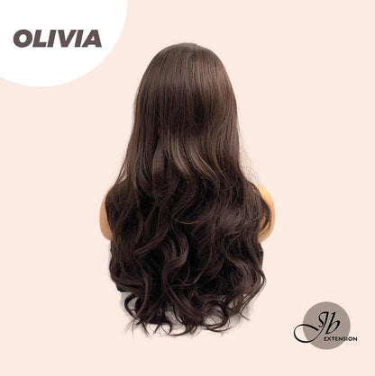 JBEXTENSION 30 Inches Natural Brown Curly Wig OLIVIA