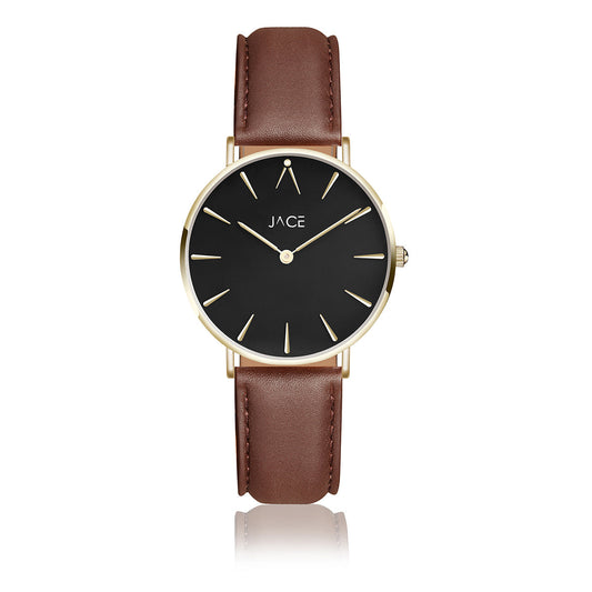 "PUERTO VALLARTA" WOMEN`S LEATHER BAND WATCH