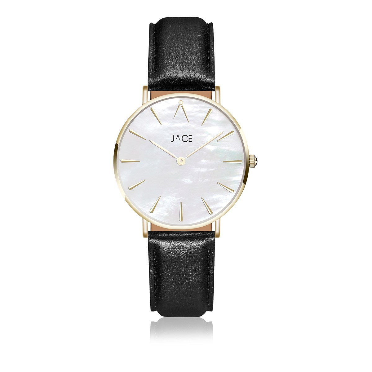 "MILAN" WOMEN`S LEATHER BAND WATCH