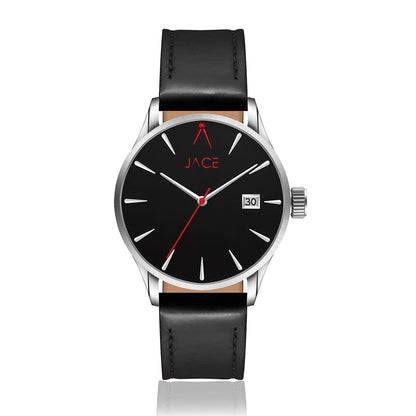 "TALLINN" MEN`S LEATHER BAND WATCH