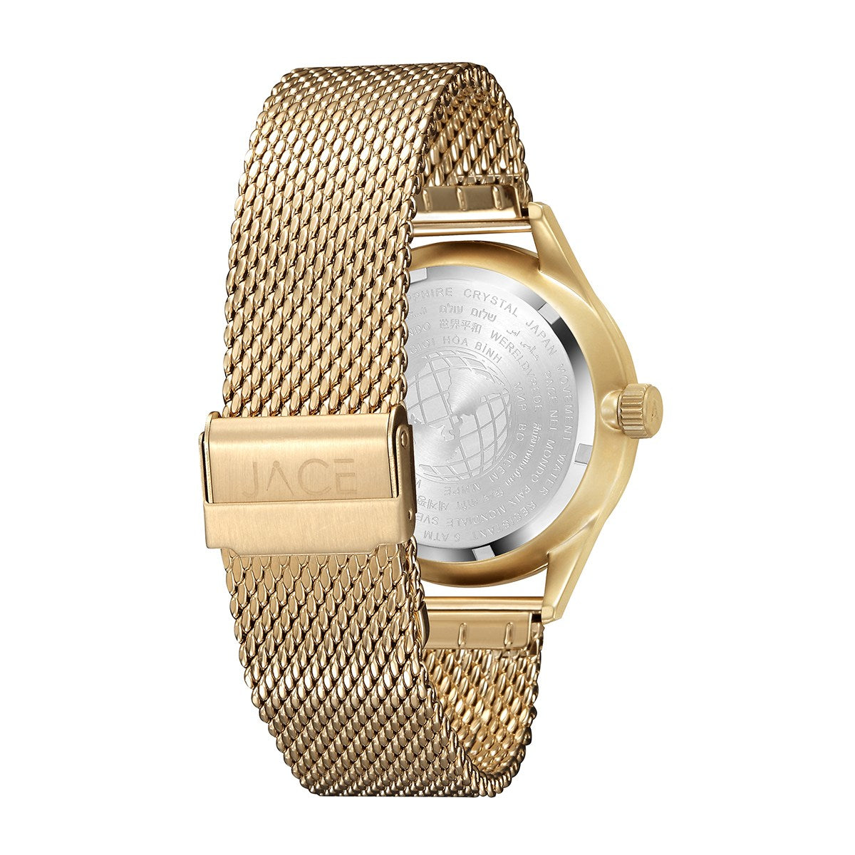 "MALTA" MEN`S MESH BAND WATCH