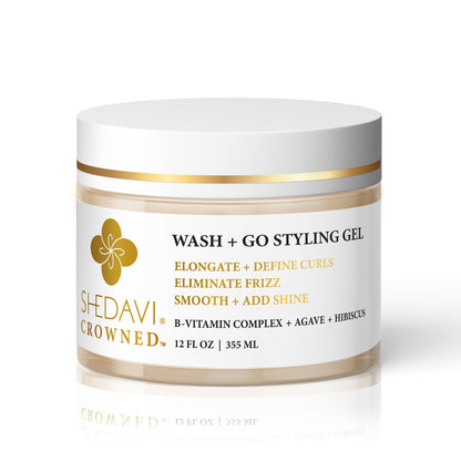 Crowned Styling Wash + Go Gel