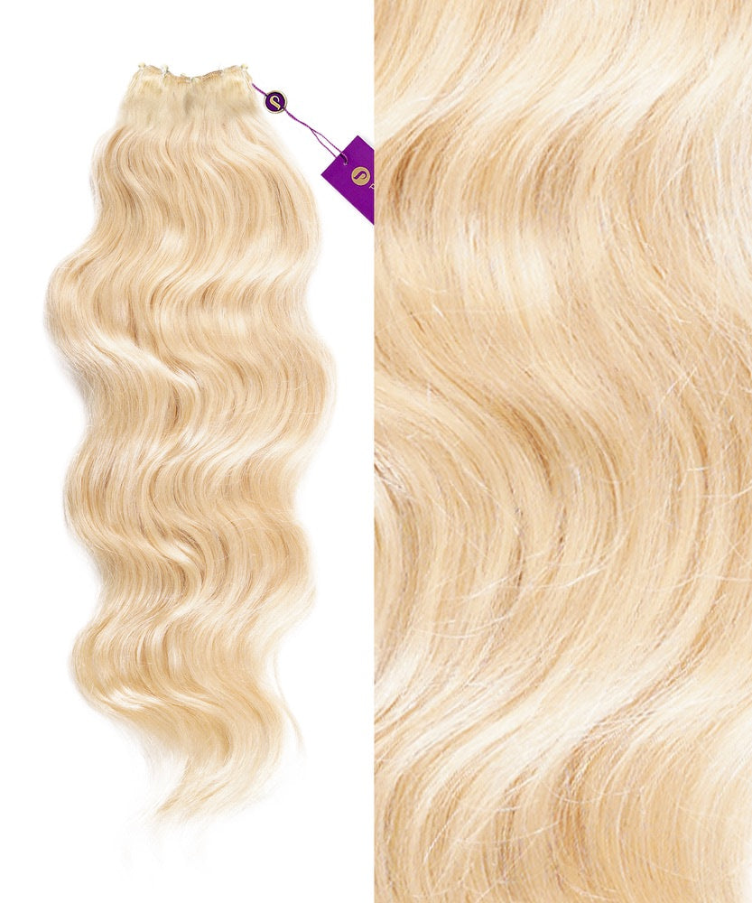 Wavy Beaded Weft Rows