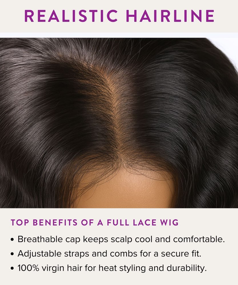Wavy Full Lace Wig
