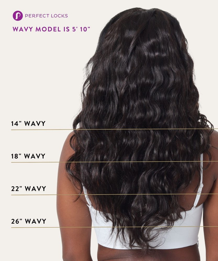 Wavy Virgin Machine Weft