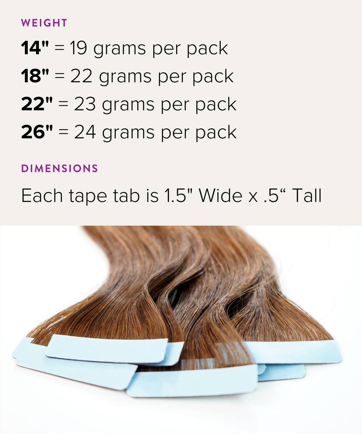 Wavy Classic Tape-In Hair Extensions