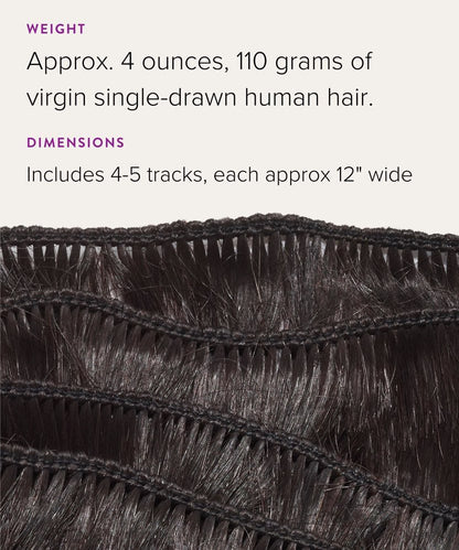 Wavy Virgin Hand-Tied Weft