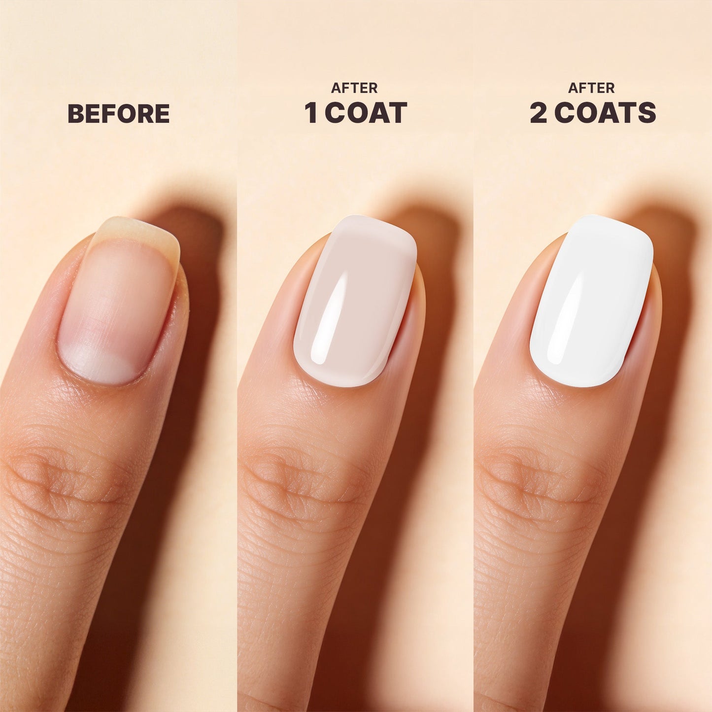 Vernis de finition BB blanc sans résidu