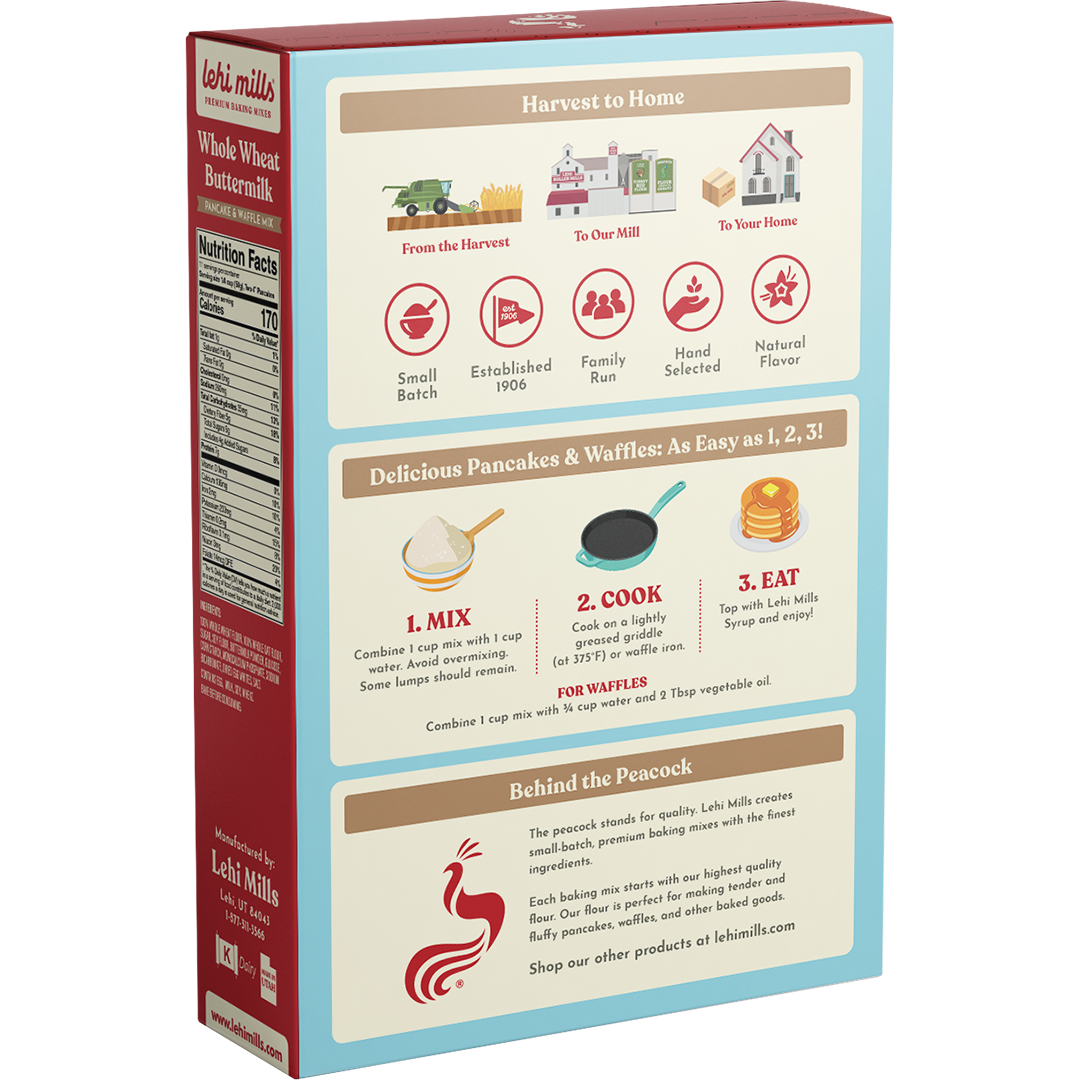 Whole Wheat Buttermilk Pancake & Waffle Mix