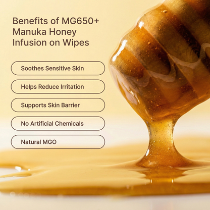 Manukind Manuka Honey Baby Wipes