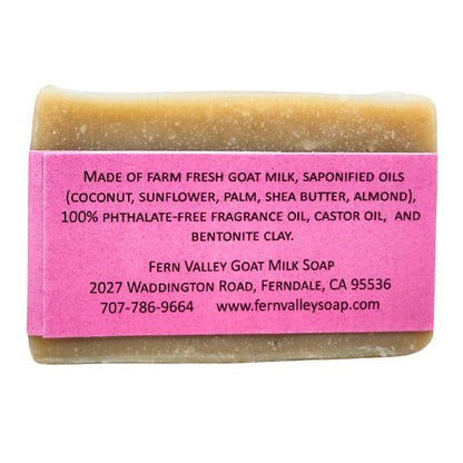Handmade Goat Milk Soap | Coconut & Lime Verbena Shaving Soap for Women