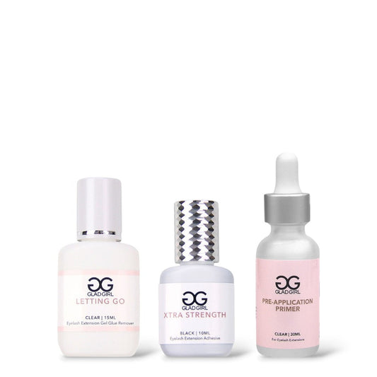 Xtra Strength Eyelash Extension Glue + Remover/Primer Combo