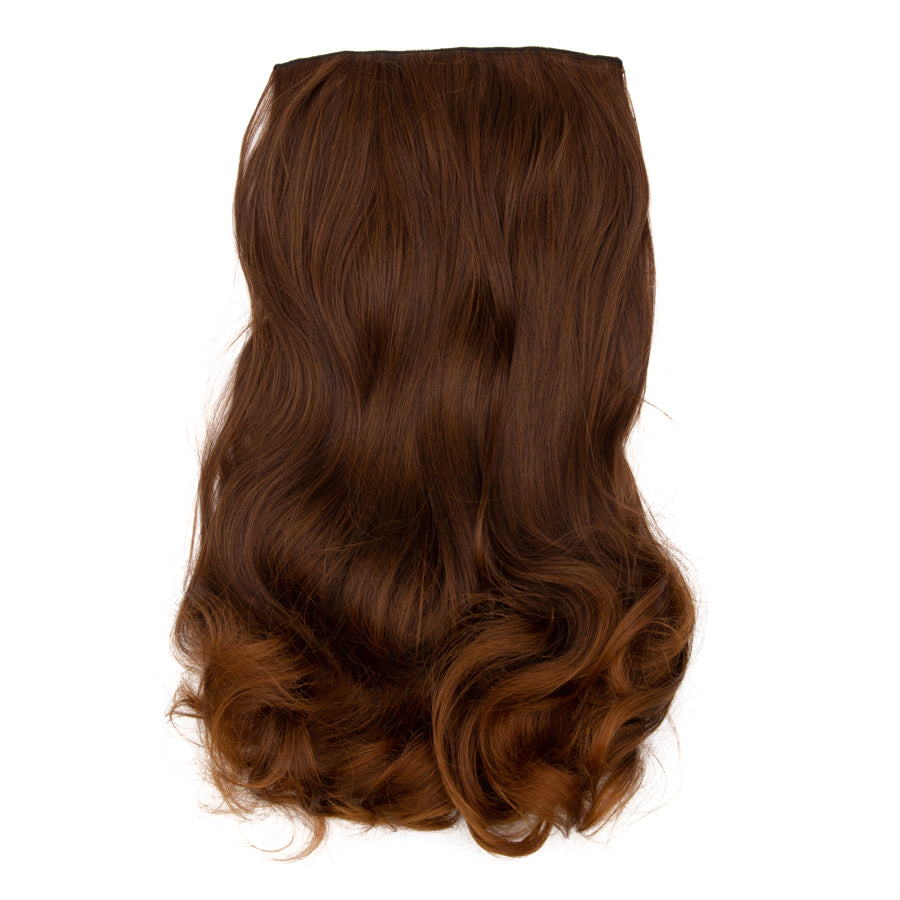27" Hair Extensions Clip-in Curley 160g  NATURAL COLOUR