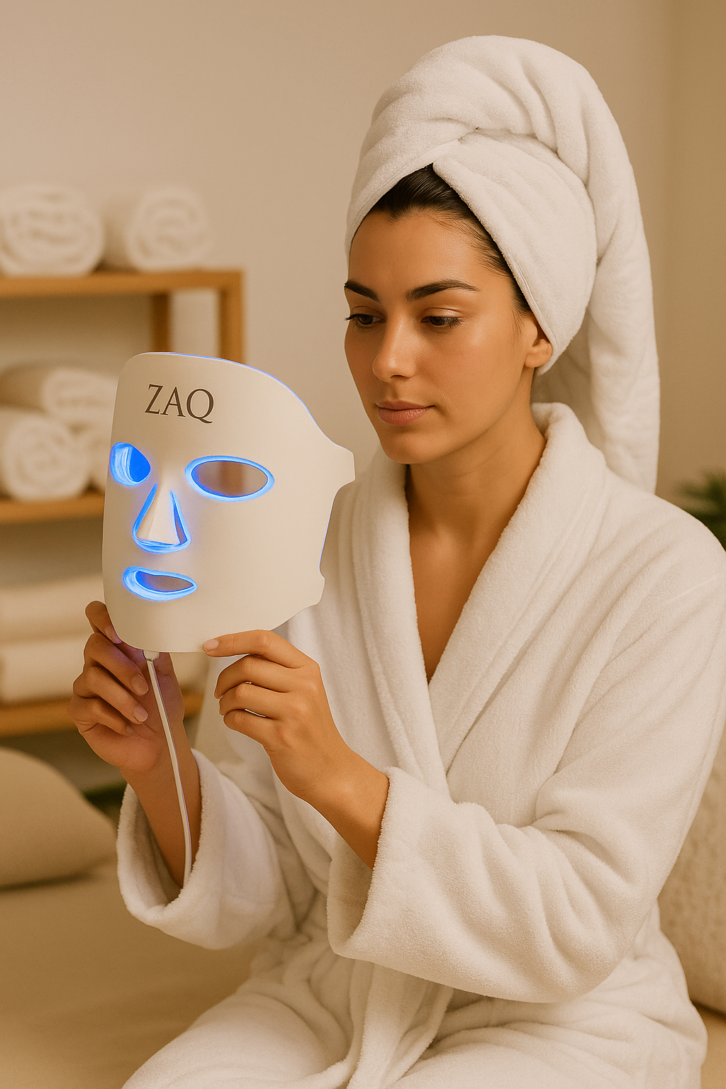 Noor LED Light Therapy Mask – Red, Blue & Infrared | ZAQ