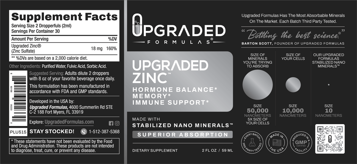 Upgraded Zinc