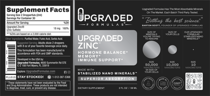 Upgraded Zinc