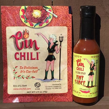 Cin Chili Sauce Piquante Serrano
