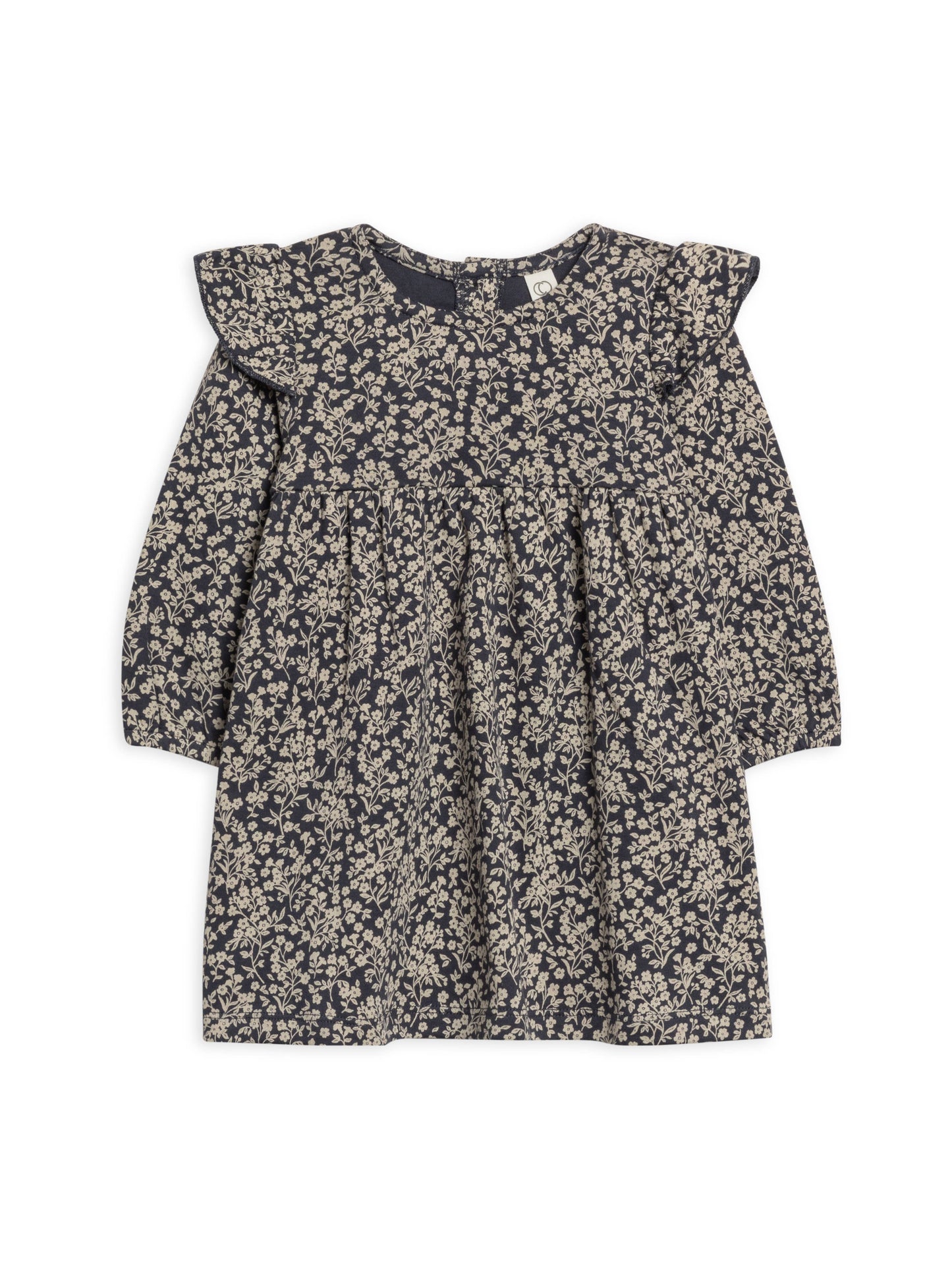 Colored Organics - Mika Ruffle Long Sleeve Dress