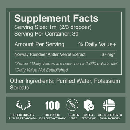 Premium Reindeer Antler Extract