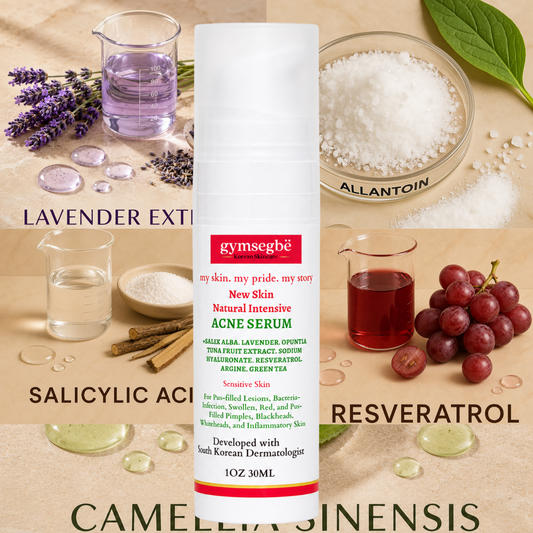 Suero intensivo natural para el acné New Skin