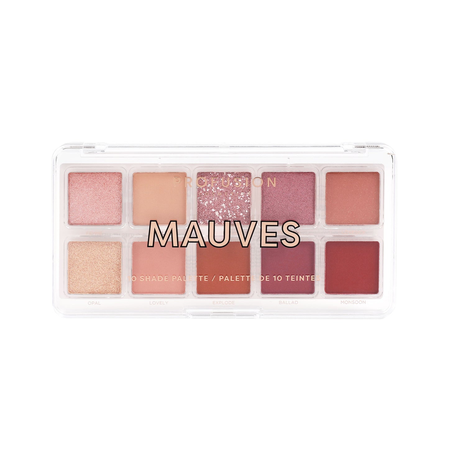 Paleta de 10 tonos Essentials - Malvas