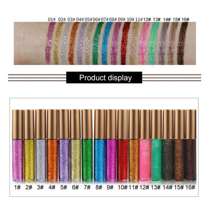 Shimmer & Shine Glitter Eyeliner – Vegan, Allergen-Free, Long-Wearing
