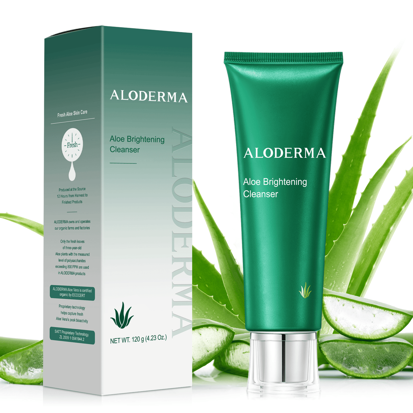 Aloe Brightening Facial Cleanser