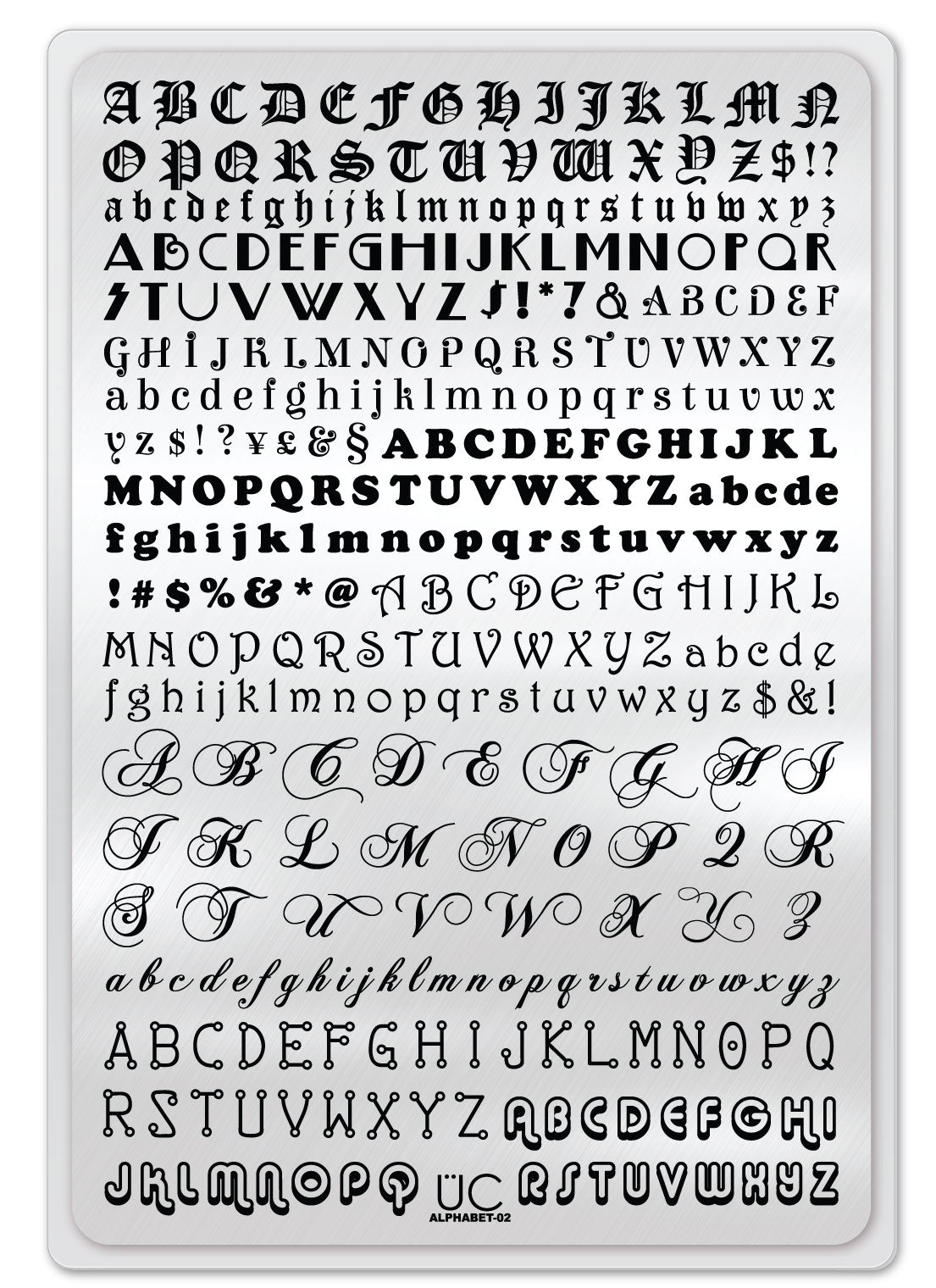 Alphabet - 02 | Daily Health & Beauty