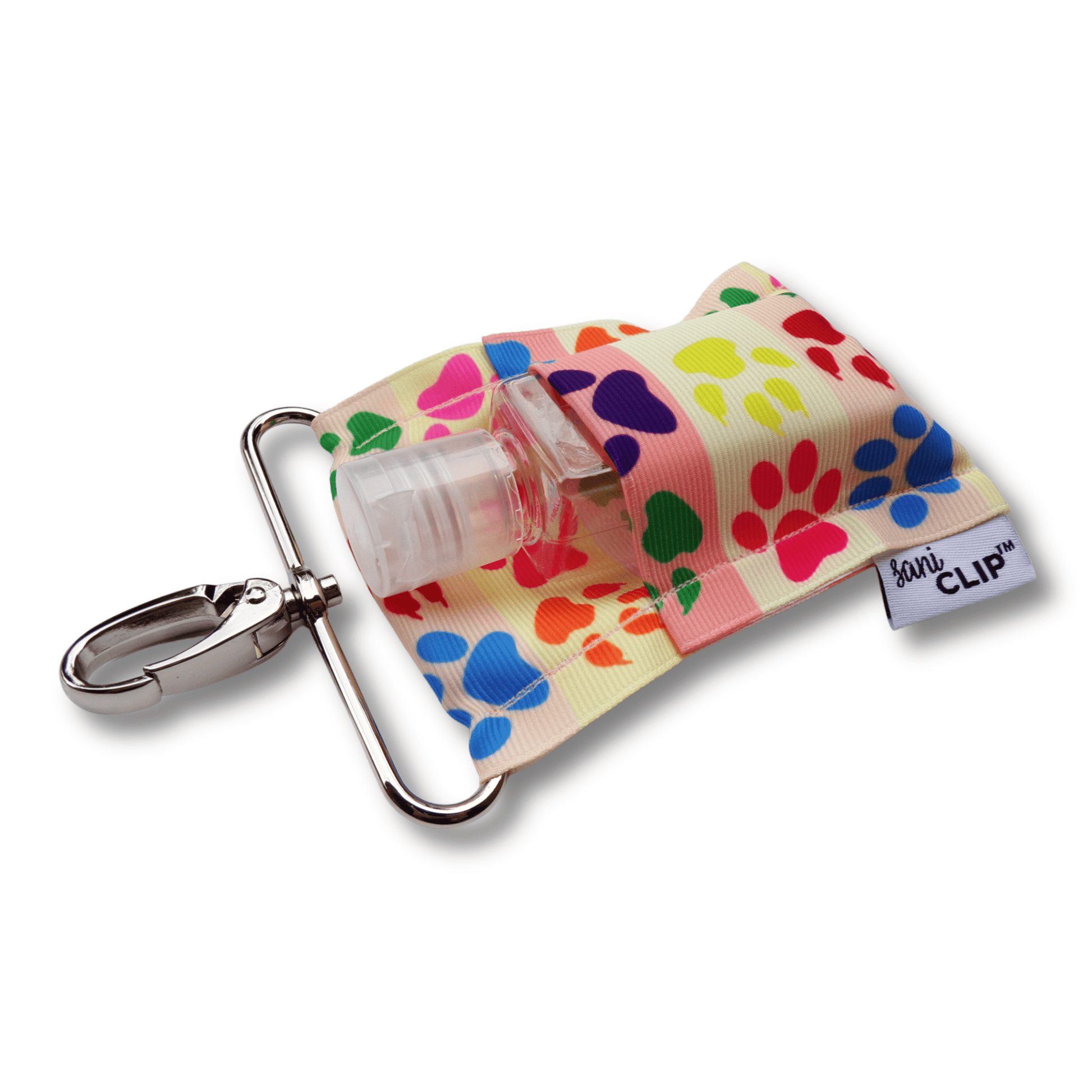 Animal Tracks SaniClip Hand Sanitizer Holder - made to order | Daily Health & Beauty