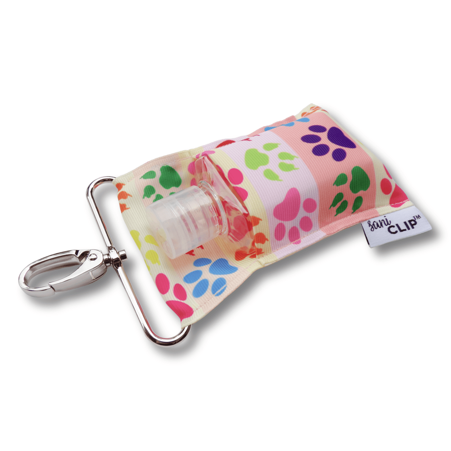 Animal Tracks SaniClip Hand Sanitizer Holder - made to order | Daily Health & Beauty