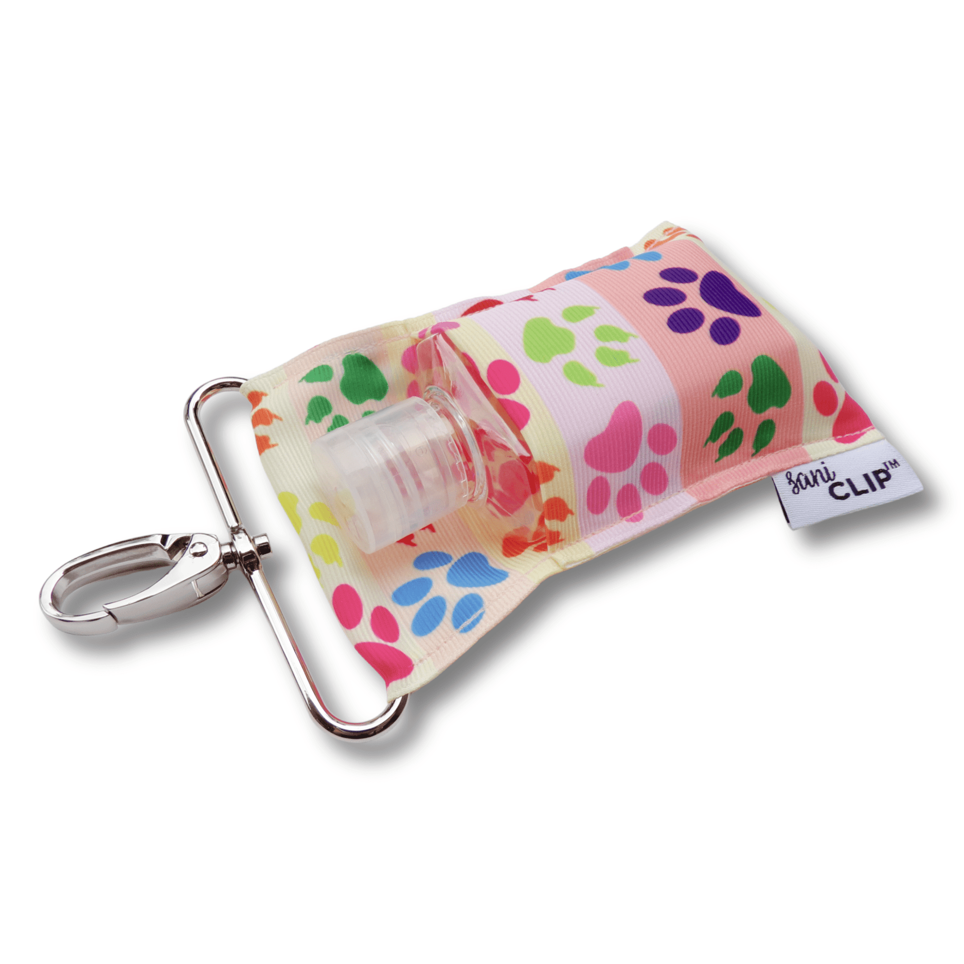 Animal Tracks SaniClip Hand Sanitizer Holder - made to order | Daily Health & Beauty