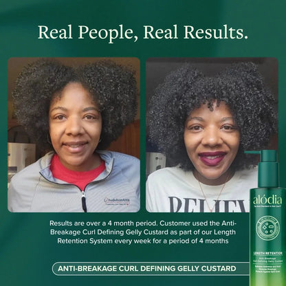 Anti-Breakage Curl Defining Gelly Custard