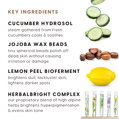 Cucumber Face Polish