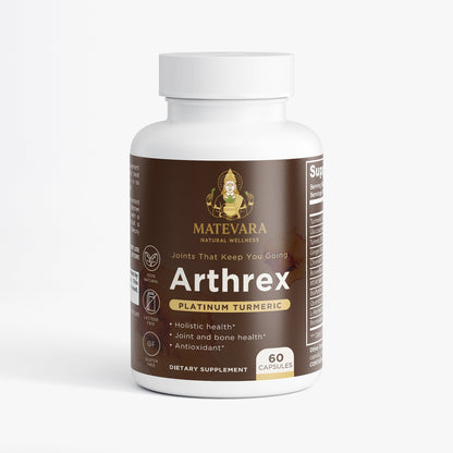 Arthrex Platinum Turmeric | Joint & Motion Health Capsules | 60 Count