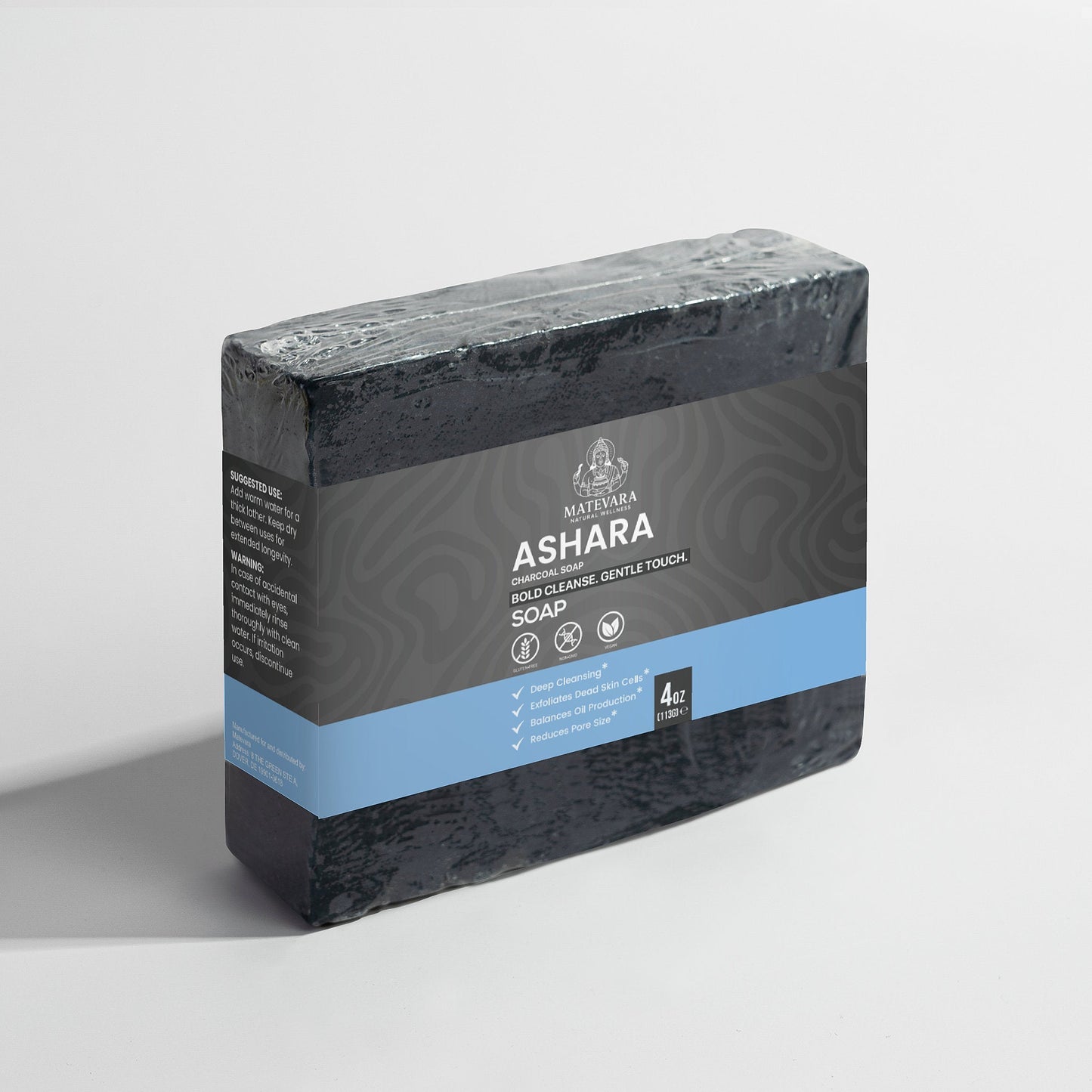 Ashara Activated Charcoal Cleansing Bar |