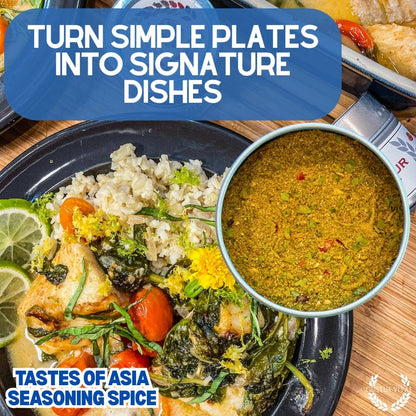 Asian Seasonings Gift Set - Tastes of Asia - Artisanal Spice Blends Six Pack