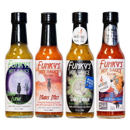 Paquete de 4 ganadores del premio Funky
