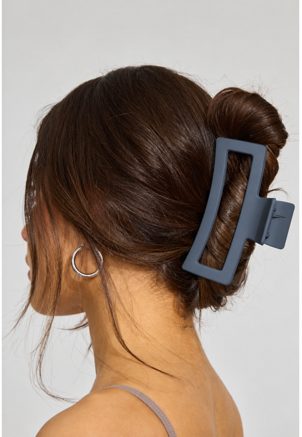 Rectangle Oversized Claw Hair Clip - 3 Pack