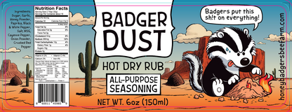 Condimento picante multiusos Badger Dust