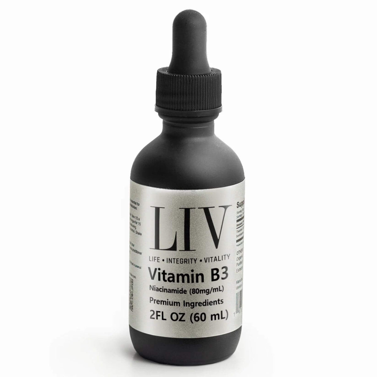 Vitamin B3 Niacin Liquid (Niacinamide 80mg, 60 servings)