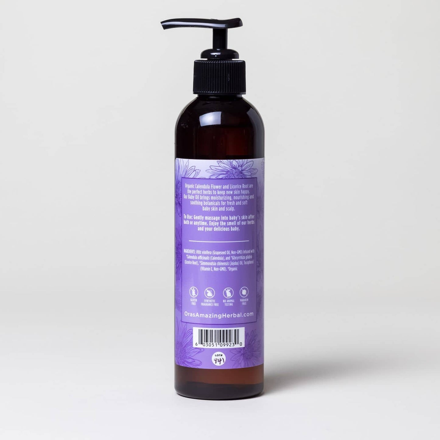 Baby Oil with Calendula and Licorice