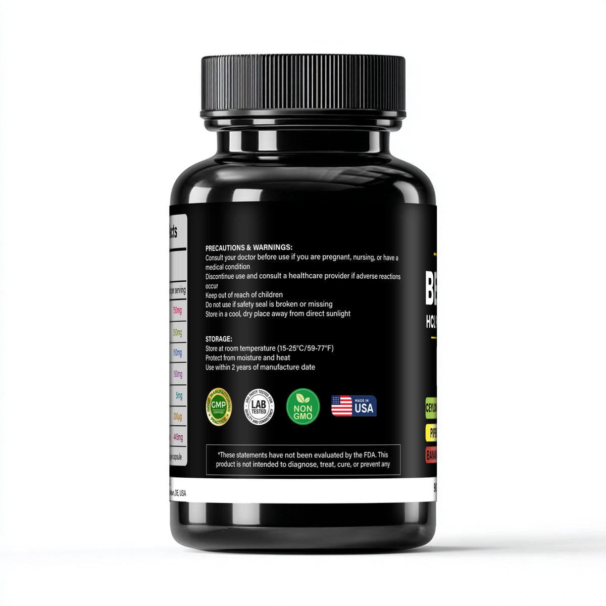 Berberine HCl Phytosome Complex 2000mg – 180 Capsules