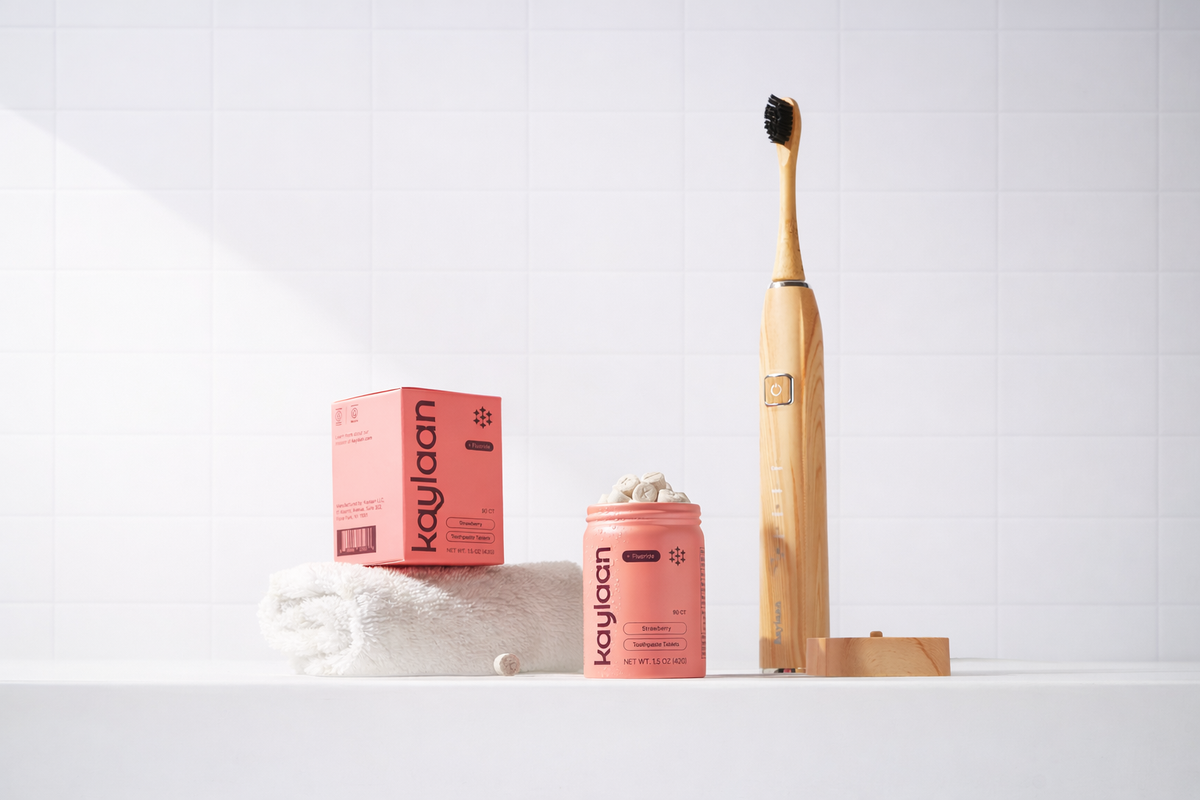 Kaylaan Bamboo Electric Toothbrush