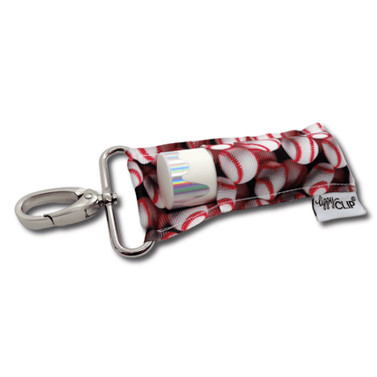 Baseballs LippyClip KISS for larger lip balms, essential oil rollers, etc. | Daily Health & Beauty