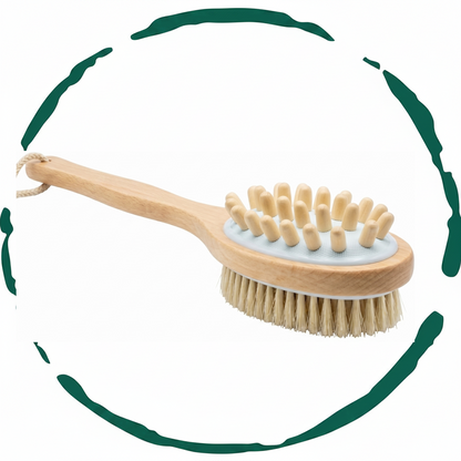 Cepillo de masaje para baño y cuerpo