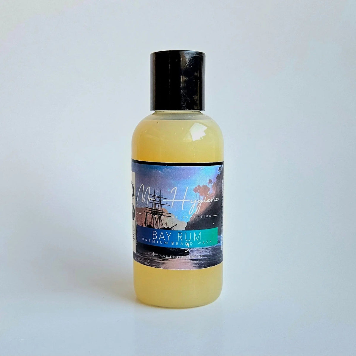 Lavado de barba con ron de laurel