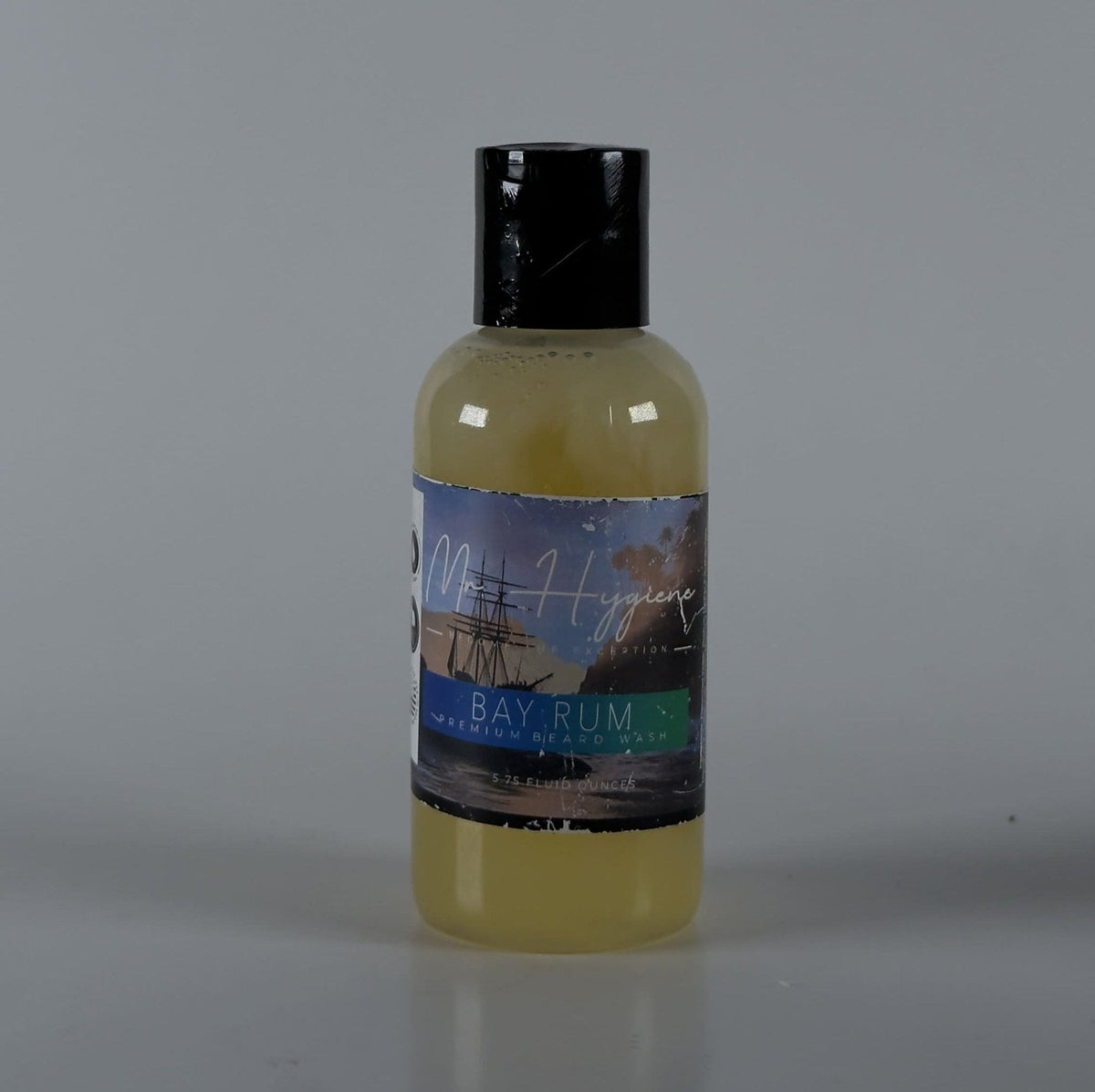 Lavado de barba con ron de laurel