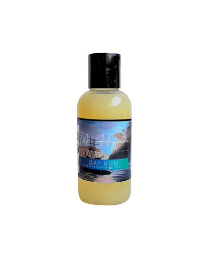 Lavado de barba con ron de laurel