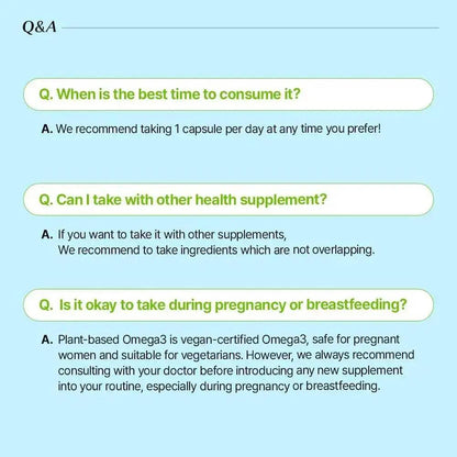 [Bundle] Scento Mega Plant Based Omega, 30 capsules x 3box